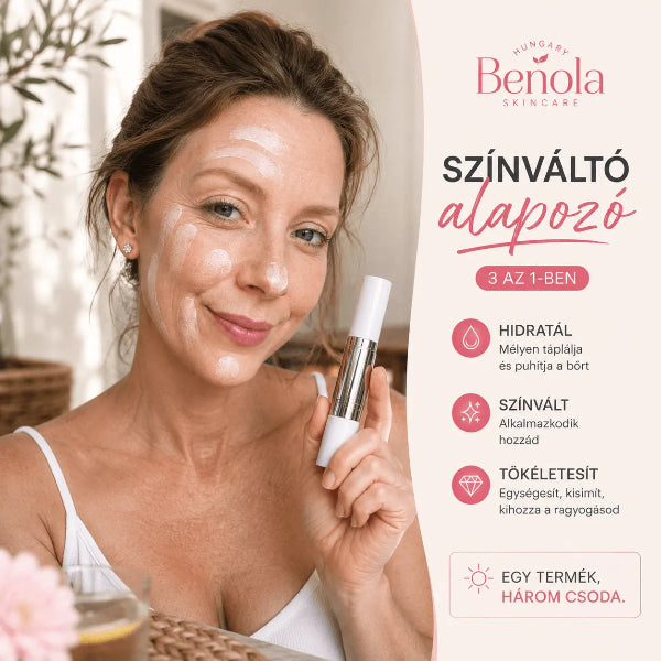 Benola™ - SkinDuo, multifunkciós balzsam és színváltó alapozó